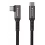 GENESIS NVC-2218 USB laidas USB 3.2 Gen 2 (3.1 Gen 2) 3 m USB C juoda, pilka