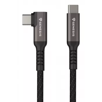 GENESIS NVC-2219 USB laidas USB 3.2 Gen 2 (3.1 Gen 2) 5 m USB C juoda, pilka