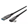 USB laidas GENESIS NVC-2221 USB 3.2 Gen 1 (3.1 Gen 1) 5 m USB A USB C juodas, pilkas