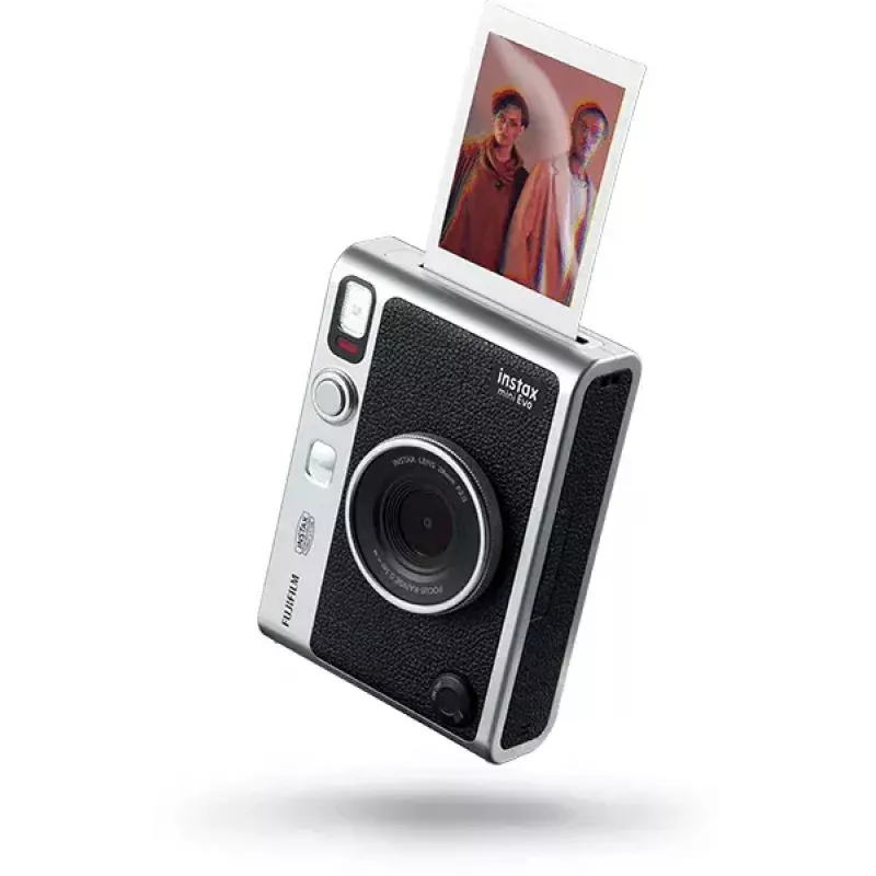 Fotokamera Fujifilm Instax mini Evo 1/5 colio 2560 x 1920 pikselių 62 x 46 mm CMOS Juoda