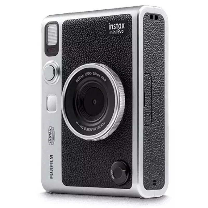 Fotokamera Fujifilm Instax mini Evo 1/5 colio 2560 x 1920 pikselių 62 x 46 mm CMOS Juoda