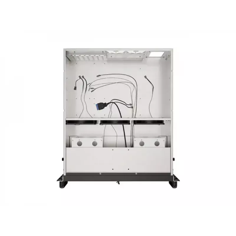 Stovo korpusas Lanberg SC01-5204-12B 4U juodas 5 ventiliatoriai