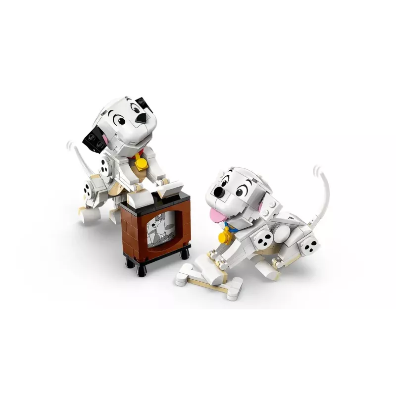 LEGO Disney Classic Šuniukai Lucky ir Penny rinkinys 43271, 268 dalių, aukštis 90 mm, nuo 6 metų
