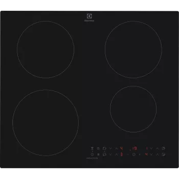 Electrolux Serie 500 EIT60433CT juoda įmontuojama 60 cm zoninė indukcinė kaitlentė 4 zonos