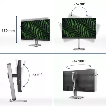 Philips 5000 serijos 24B2G5200/00 monitorius 60,5 cm (23,8 colio) 1920 x 1080 pikselių Full HD LCD Antracitinis