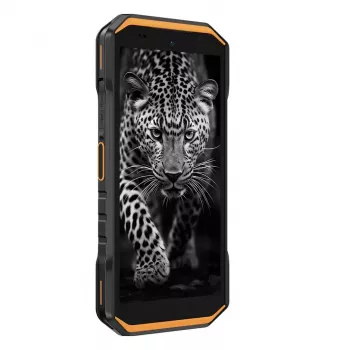 Atsparus išmanusis telefonas UleFone Armor X32 6.0 colio 6 GB RAM 128 GB atminties Ryškiai oranžinis, Energijos klasė B