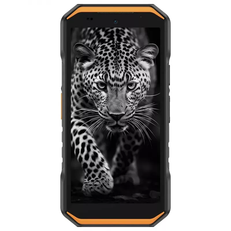 Atsparus išmanusis telefonas UleFone Armor X32 6.0 colio 6 GB RAM 128 GB atminties Ryškiai oranžinis, Energijos klasė B
