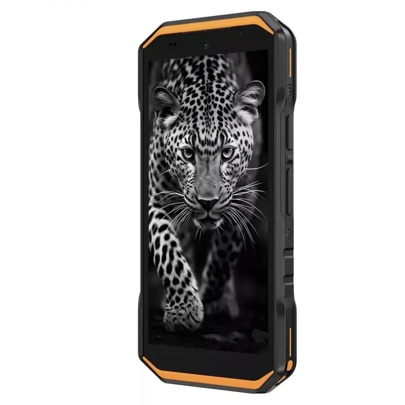 Atsparus išmanusis telefonas UleFone Armor X32 6.0 colio 6 GB RAM 128 GB atminties Ryškiai oranžinis, Energijos klasė B