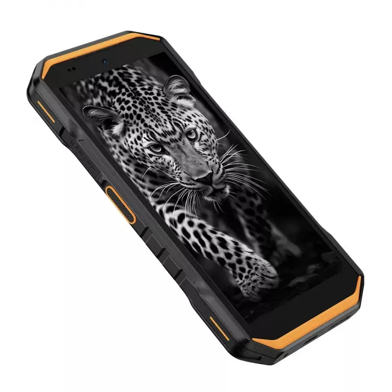 Atsparus išmanusis telefonas UleFone Armor X32 6.0 colio 6 GB RAM 128 GB atminties Ryškiai oranžinis, Energijos klasė B