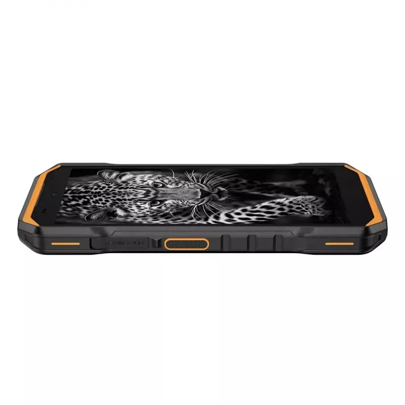 Atsparus išmanusis telefonas UleFone Armor X32 6.0 colio 6 GB RAM 128 GB atminties Ryškiai oranžinis, Energijos klasė B