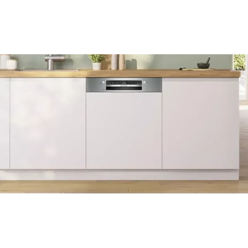 Indaplovė įmontuojama Bosch SMI2ITS09E – pilno dydžio 60 cm, 13 komplektų, 44–46 dB, energijos klasė E