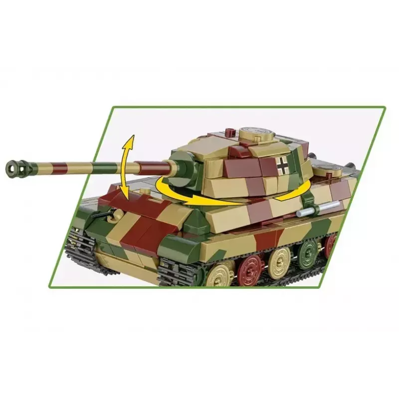 Plastikinis modelio rinkinys Cobi Pz.Kpfw. VI B Tiger II Königstiger 1:35 (COBI-2732)