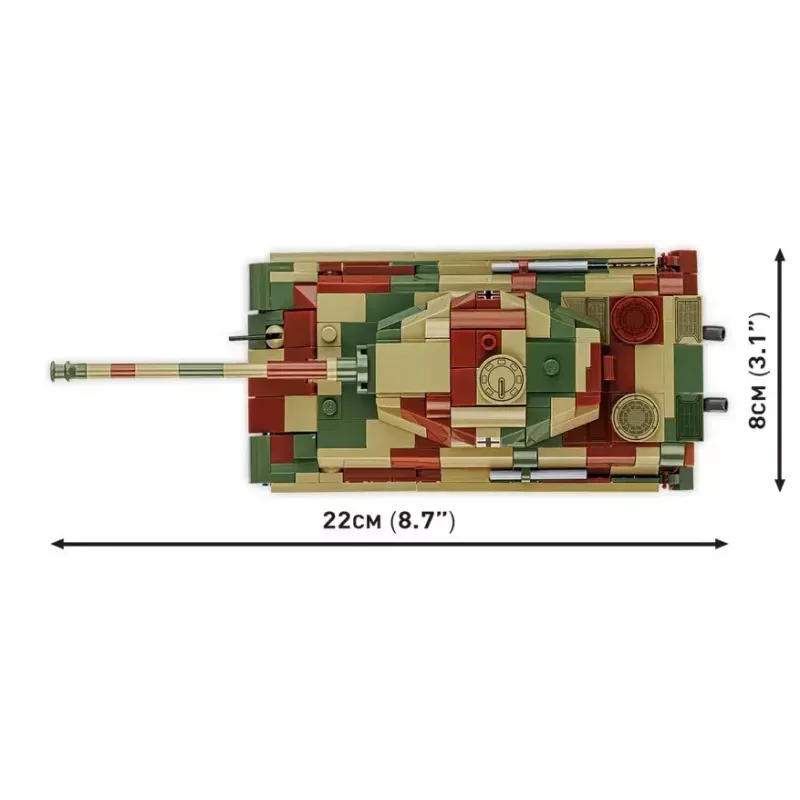 Plastikinis modelio rinkinys Cobi Pz.Kpfw. VI B Tiger II Königstiger 1:35 (COBI-2732)