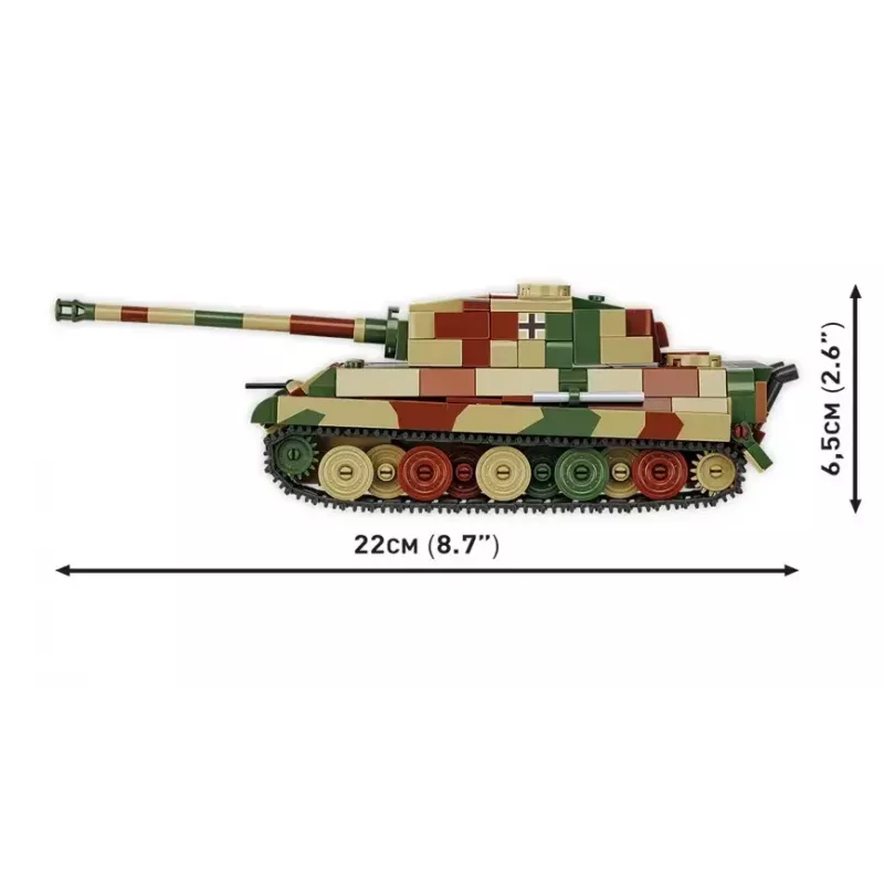 Plastikinis modelio rinkinys Cobi Pz.Kpfw. VI B Tiger II Königstiger 1:35 (COBI-2732)