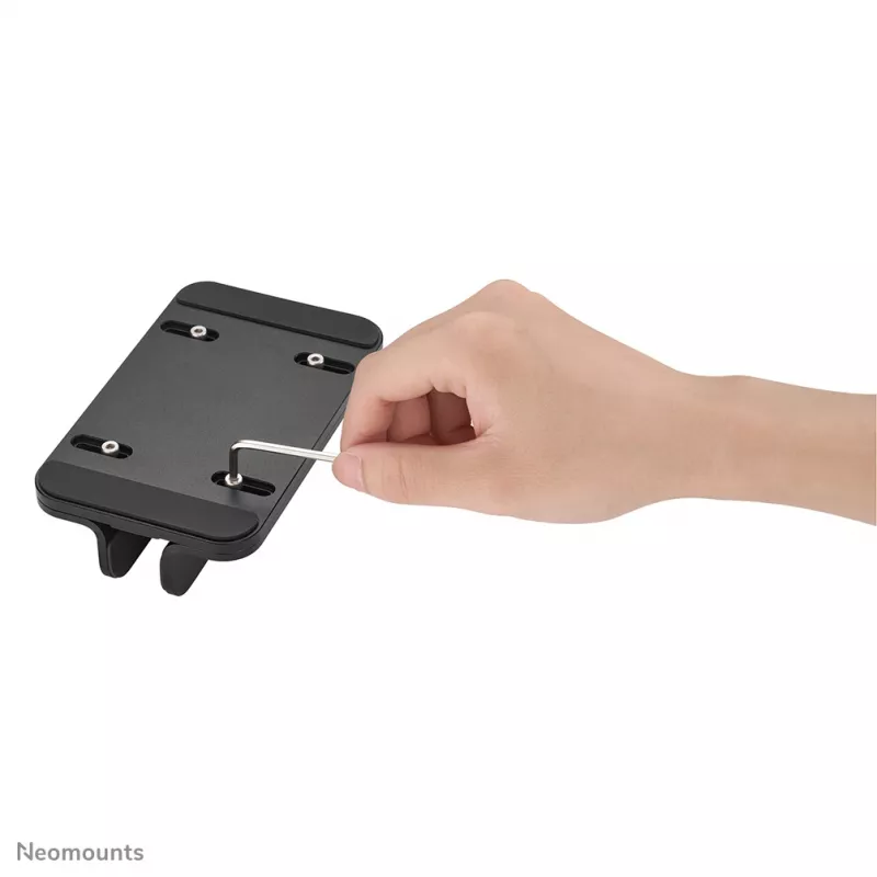 Neomounts NSLS300BLACK vertikalus nešiojamojo kompiuterio stovas 11-17 colių universalus, juodas, aliuminis