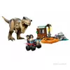 LEGO dinozaurų konstravimo rinkinys T. rex River Escape 76975 – 199 dalių, 2 minifigūrėlės, nuo 5 m.