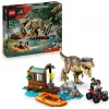 LEGO dinozaurų konstravimo rinkinys T. rex River Escape 76975 – 199 dalių, 2 minifigūrėlės, nuo 5 m.