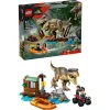 LEGO dinozaurų konstravimo rinkinys T. rex River Escape 76975 – 199 dalių, 2 minifigūrėlės, nuo 5 m.