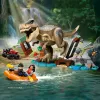 LEGO dinozaurų konstravimo rinkinys T. rex River Escape 76975 – 199 dalių, 2 minifigūrėlės, nuo 5 m.
