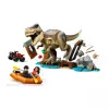 LEGO dinozaurų konstravimo rinkinys T. rex River Escape 76975 – 199 dalių, 2 minifigūrėlės, nuo 5 m.
