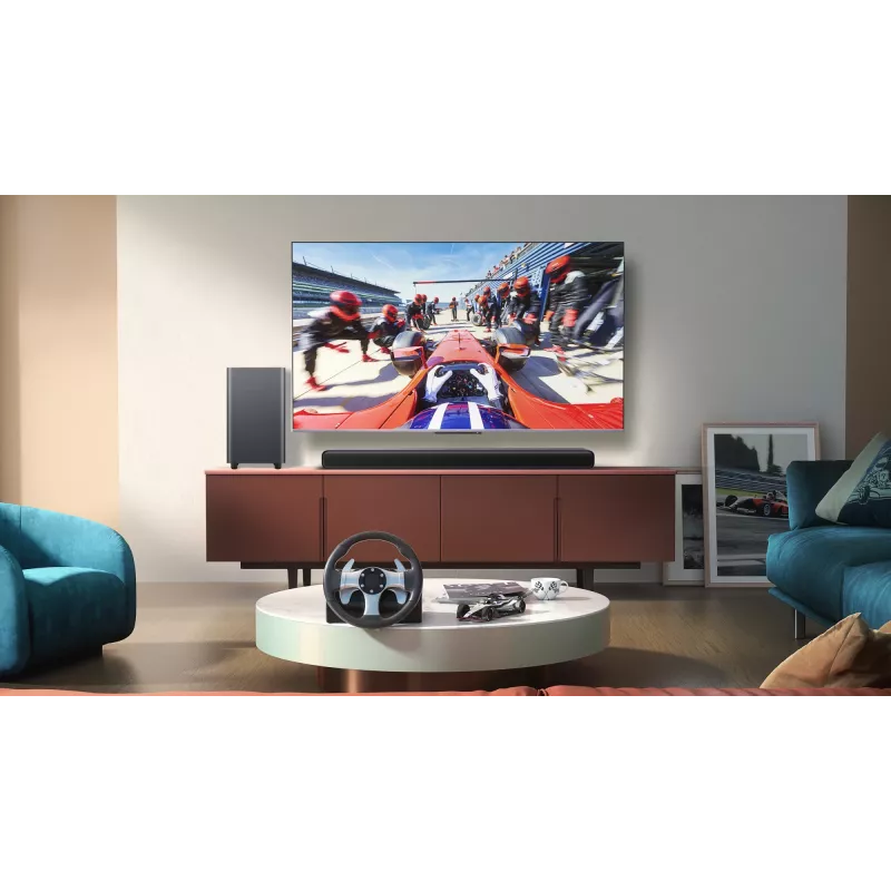 TCL S S55H 2.1 kanalo garso juosta su Dolby Atmos, belaidžiu žemų dažnių garsiakalbiu ir Bluetooth muzikos srautiniu transliavimu