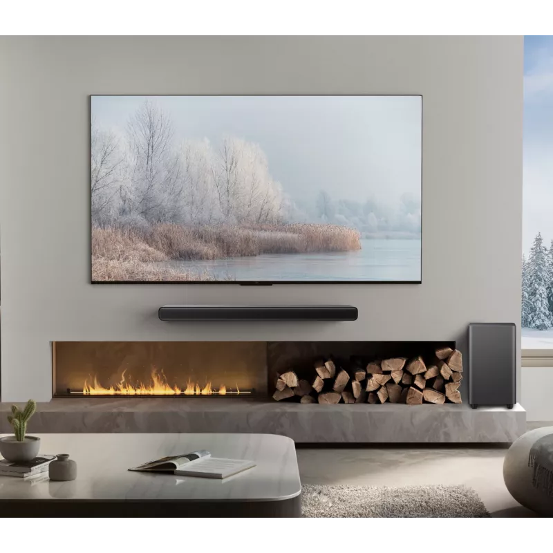 TCL S S55H 2.1 kanalo garso juosta su Dolby Atmos, belaidžiu žemų dažnių garsiakalbiu ir Bluetooth muzikos srautiniu transliavimu