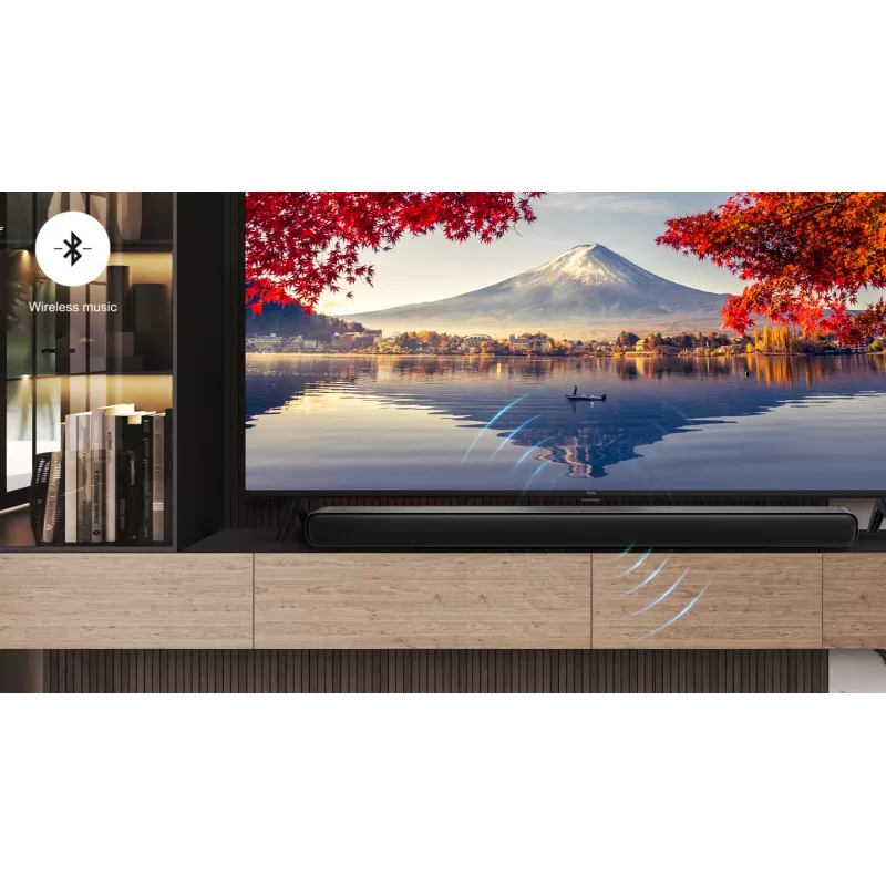 TCL S S55H 2.1 kanalo garso juosta su Dolby Atmos, belaidžiu žemų dažnių garsiakalbiu ir Bluetooth muzikos srautiniu transliavimu