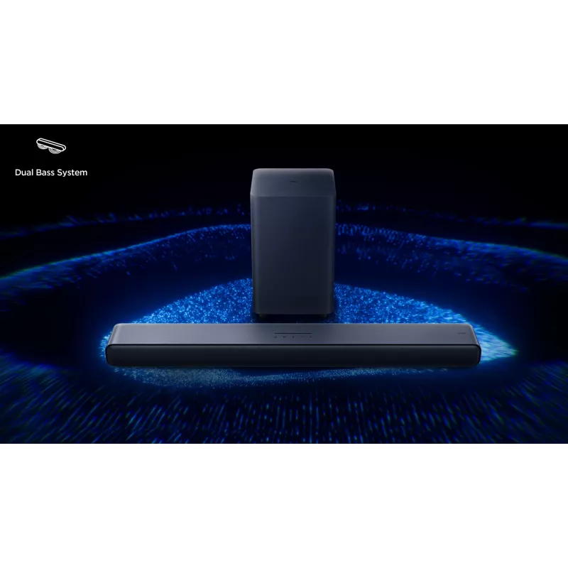TCL S S55H 2.1 kanalo garso juosta su Dolby Atmos, belaidžiu žemų dažnių garsiakalbiu ir Bluetooth muzikos srautiniu transliavimu
