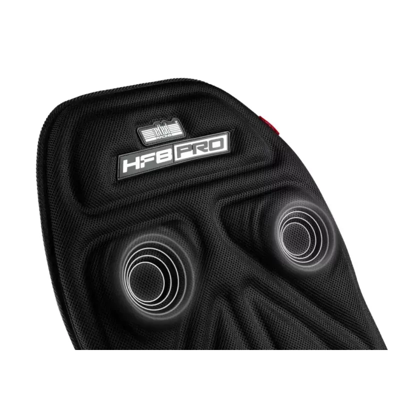 Next Level Racing HF8 PRO Haptic Feedback juoda – haptinio grįžtamojo ryšio pagalvė lenktynių simuliatoriams