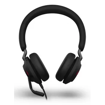 Jabra Evolve2 40 SE ausinės su laidas, ausinė ant galvos, skambučiai/muzika, USB Type-C / USB Type-A, juodos