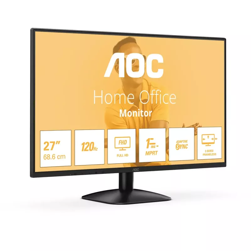 AOC B3 27B31H monitorius 68,6 cm (27 colių) 1920 x 1080 pikselių Full HD juodas