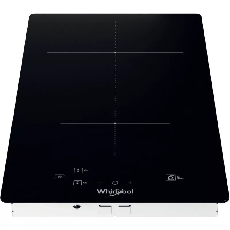 Whirlpool WS Q0530 NE Black įmontuojama 28 cm zona indukcinė kaitlentė 2 zonos