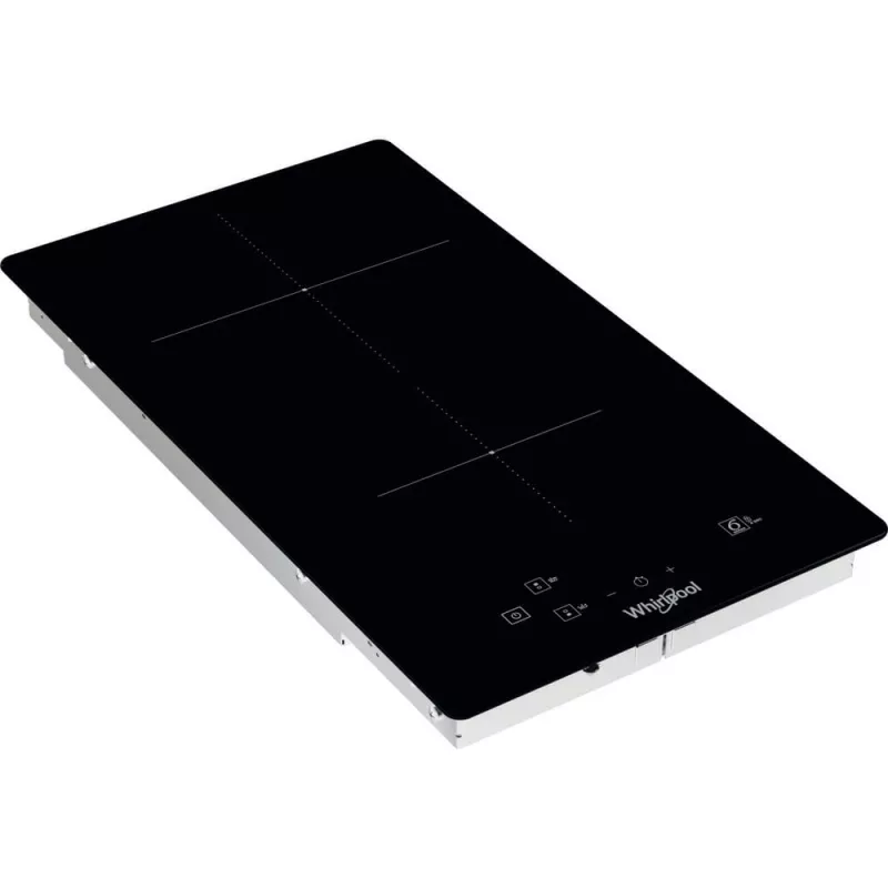 Whirlpool WS Q0530 NE Black įmontuojama 28 cm zona indukcinė kaitlentė 2 zonos