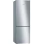 Šaldytuvas su šaldikliu Bosch Serie 6 KGE49AICA, laisvai pastatomas, nerūdijantis plienas, 419 L (302 L šaldytuvas / 117 L šaldiklis), aukštis 2010 mm