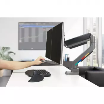 Dvigubo monitoriaus laikiklis Kensington SmartFit K58272WW spaustuvu / per angą 18 kg