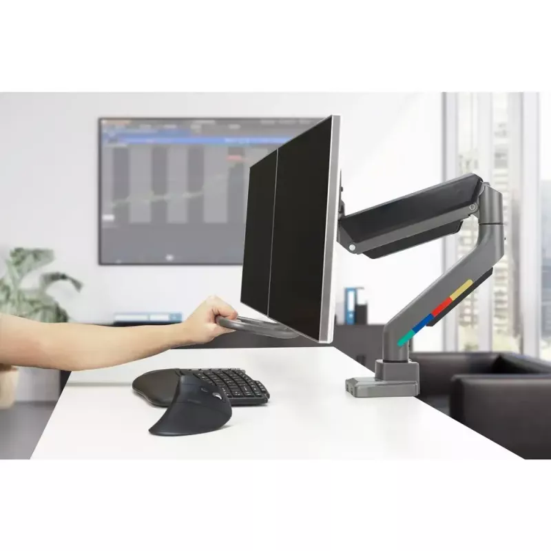 Dvigubo monitoriaus laikiklis Kensington SmartFit K58272WW spaustuvu / per angą 18 kg