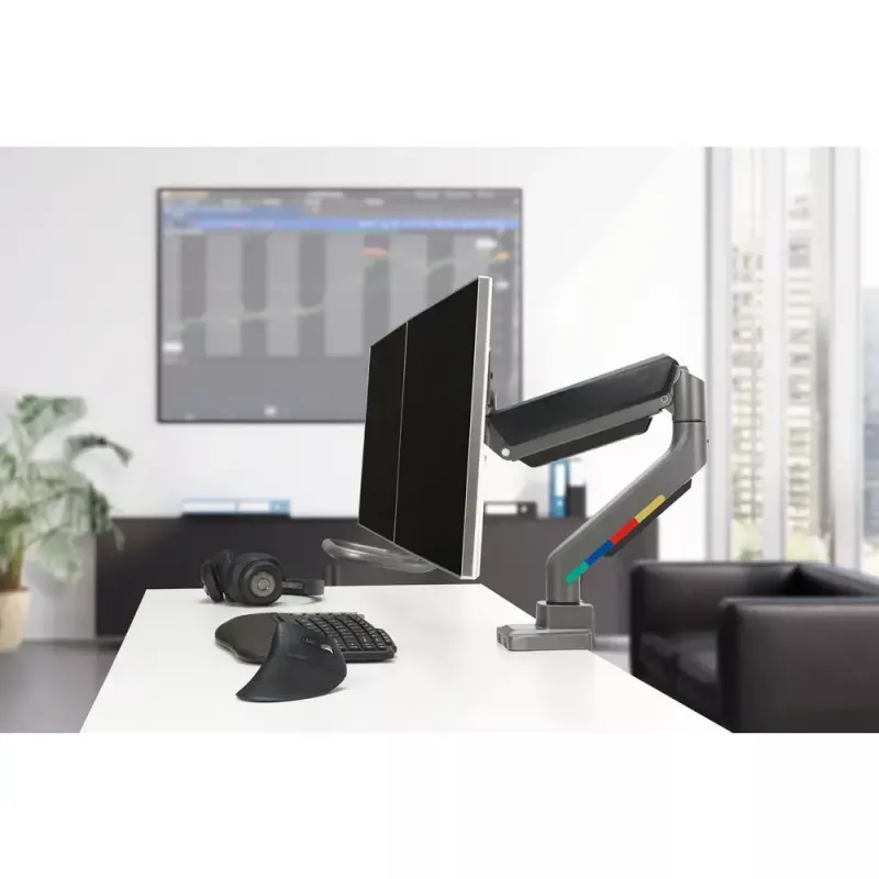 Dvigubo monitoriaus laikiklis Kensington SmartFit K58272WW spaustuvu / per angą 18 kg