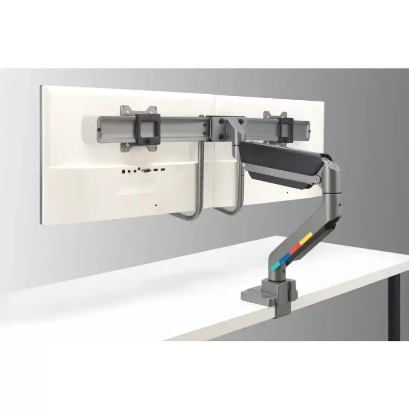 Dvigubo monitoriaus laikiklis Kensington SmartFit K58272WW spaustuvu / per angą 18 kg
