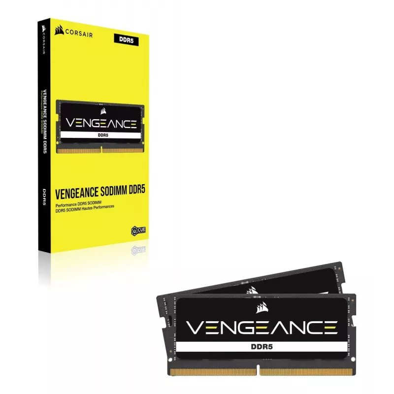 CORSAIR Vengeance 32GB (2x16GB) DDR5 5600MHz CL48 SO-DIMM atminties rinkinys