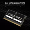 CORSAIR Vengeance 32GB (2x16GB) DDR5 5600MHz CL48 SO-DIMM atminties rinkinys