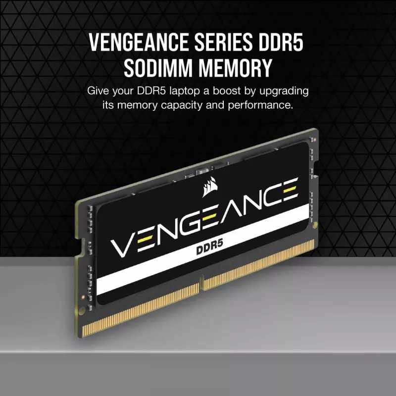 CORSAIR Vengeance 32GB (2x16GB) DDR5 5600MHz CL48 SO-DIMM atminties rinkinys