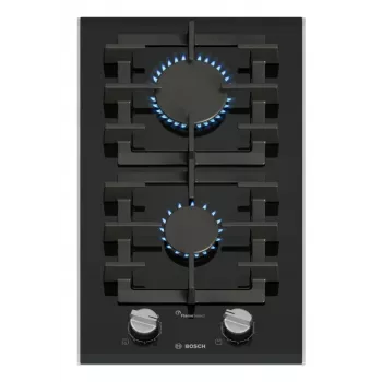 Bosch Serie 8 PRB3A6I40 dujinė kaitlentė, įmontuojama, 30 cm, 2 zonos, juoda