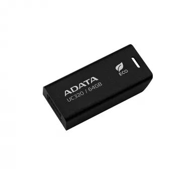 ADATA UC320 USB atmintinė 64 GB USB Type-A 3.2 Gen 1 (3.1 Gen 1) Juoda
