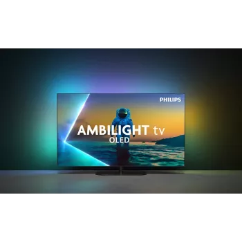 Philips 55OLED820/12 televizorius 139,7 cm (55 col.) 4K Ultra HD Smart TV Wi-Fi juodas