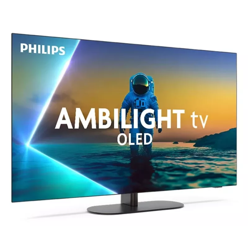 Philips 55OLED820/12 televizorius 139,7 cm (55 col.) 4K Ultra HD Smart TV Wi-Fi juodas