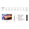 Philips 55OLED910/12 televizorius 139,7 cm (55 colių) 4K Ultra HD Smart TV Wi-Fi Metalinis