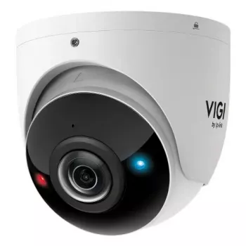 IP vaizdo stebėjimo kamera TP-Link InSight S485PI Lauko laidinė kupolinė 4K 3840×2160, 180° horizontalus objektyvas, sieninis tvirtinimas, balta
