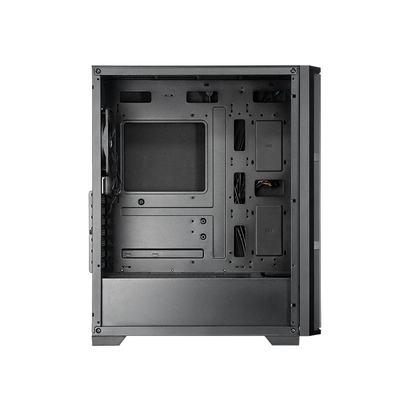 Chieftec AS-02B-OP kompiuterio korpusas Midi Tower juodas