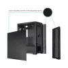Chieftec AS-02B-OP kompiuterio korpusas Midi Tower juodas