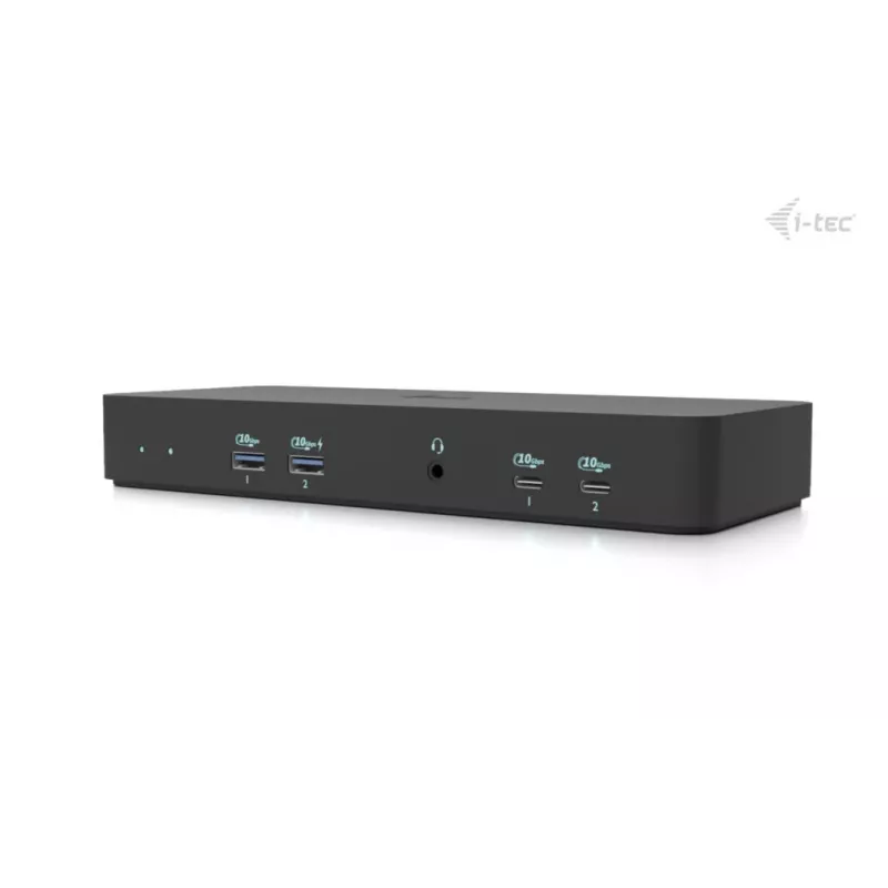i-tec USB-C Intelektuali Trigubo Ekrano Docking Stotelė su 100 W įkrovimu